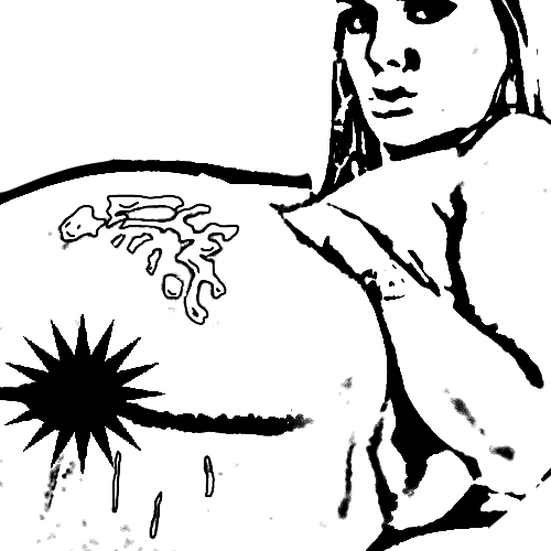 Эякуляция на ягодицы